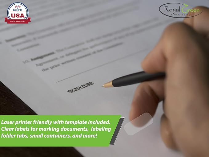 Small Clear Labels Sticker Sheets + Bonus Rectangular Red Stickers - Image 3