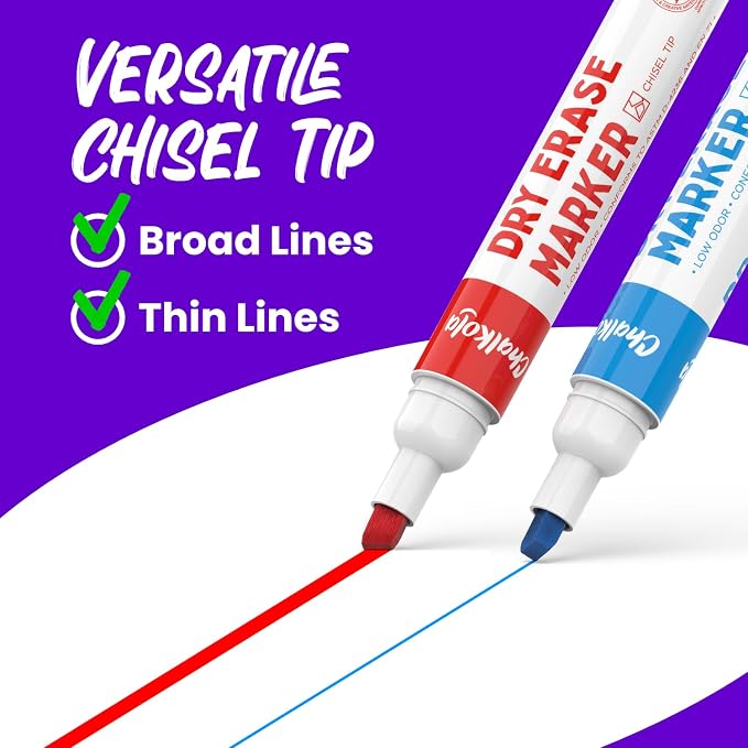 Chalkola Bulk Dry Erase Markers - Image 2