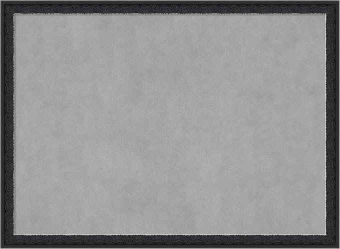 Amanti Art Black Framed Magnetic Board 22x30 Medium Vision Board by AmantiArt