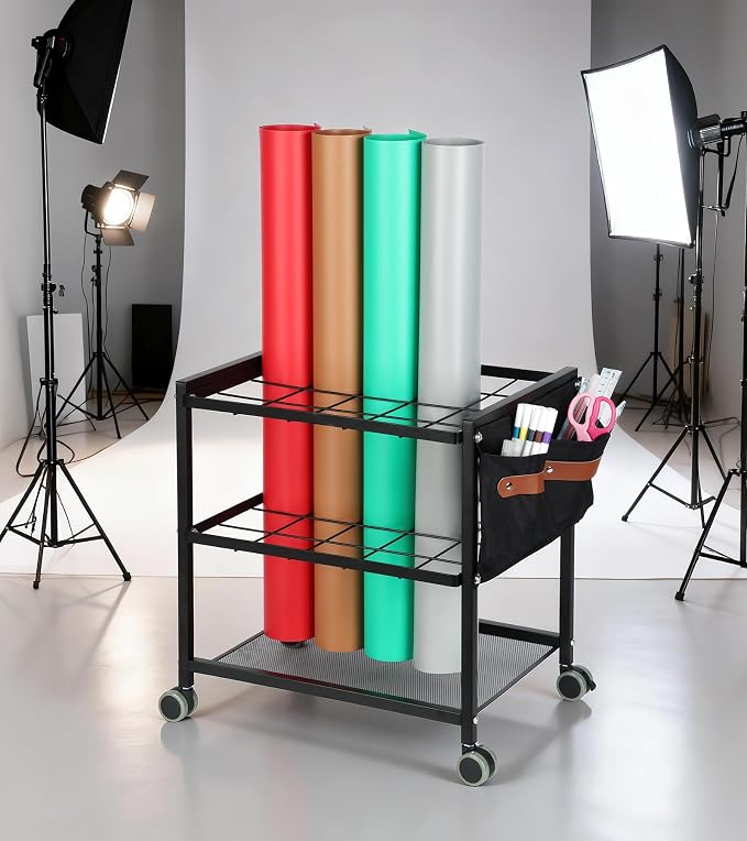 Blueprint Storage Rack Cart - Image 2