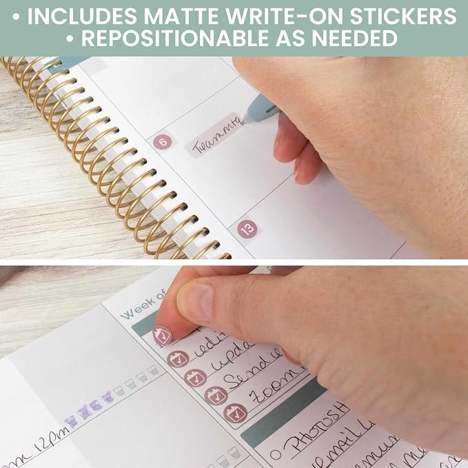 bloom daily planners Calendar Essentials Planner Stickers - Image 6