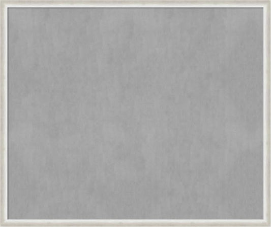 Amanti Art Silver Framed Magnetic Board 42x50 Oversize Vision Board by AmantiArt