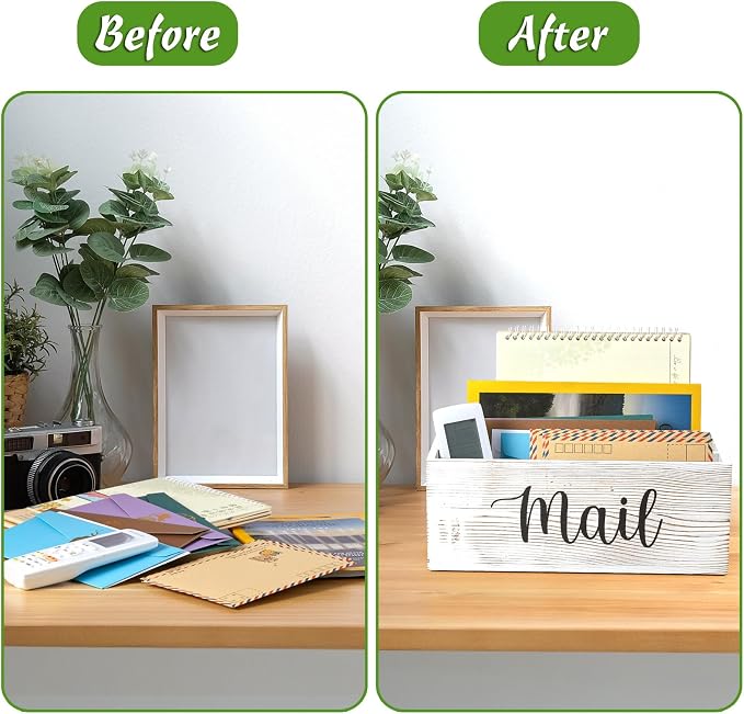 DRASTAR Mail Organizer Countertop, Mail Holder - Image 6