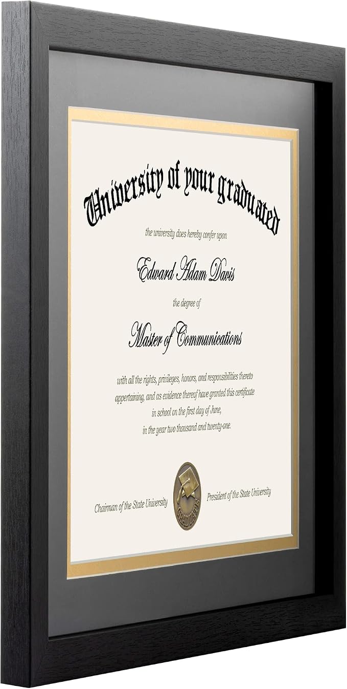 upsimples 11x14 Diploma Frame Certificate Degree Document Frame - Image 7