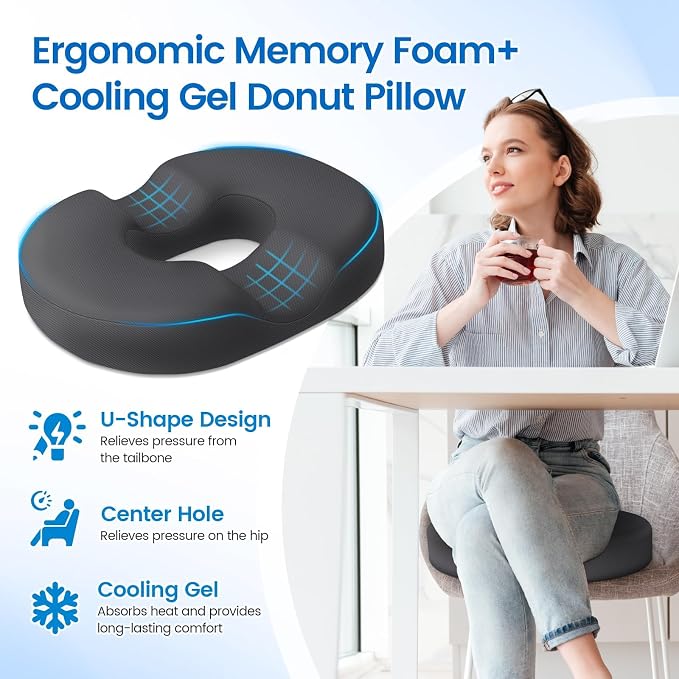 Donut Pillow Seat Cushion - Image 3