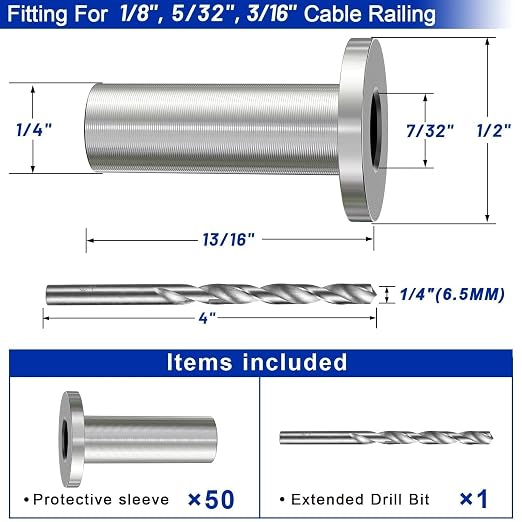 Steel DN Mate 50 Pack Stainless Steel Protector Sleeves - Image 2