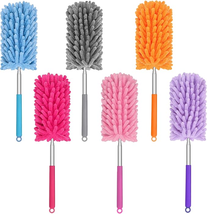 Mini Duster for Cleaning, 360° Bendable Hand Dusters by TIMIVO
