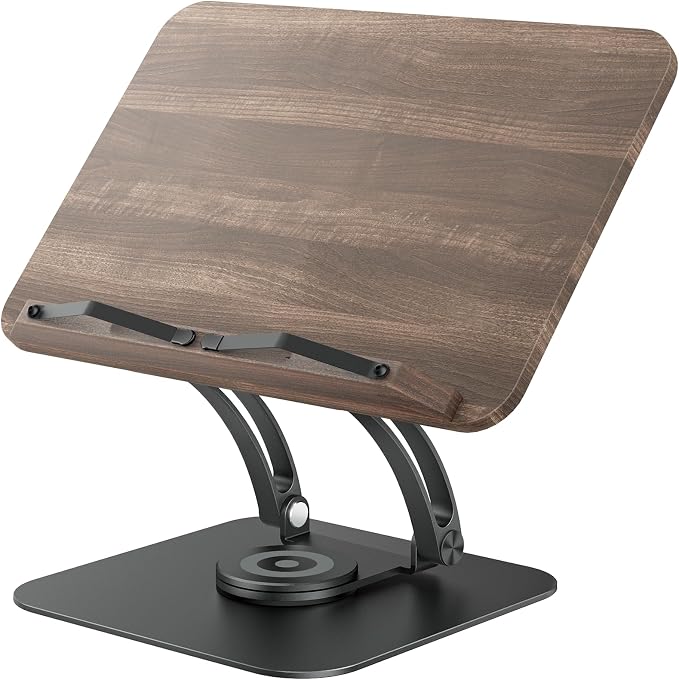 Tounee Book Stand for Reading, Adjustable Book Holder by tounee