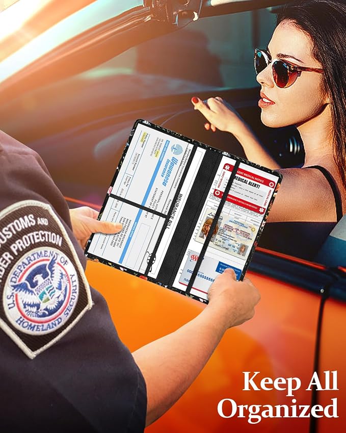 Slohif Car Registration and Insurance Holder - Image 5