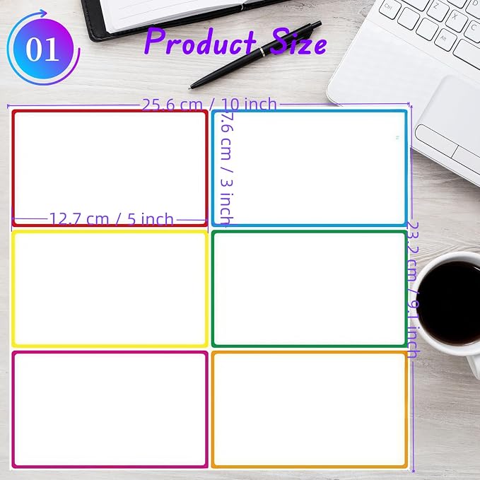 5" x 3" Large Moving Labels for Boxes, Packing Supplies for Moving Color Coded - Image 2