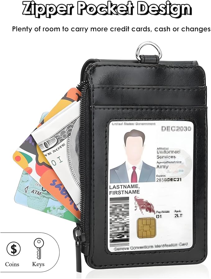 Teskyer Leather ID Badge Holder - Image 4