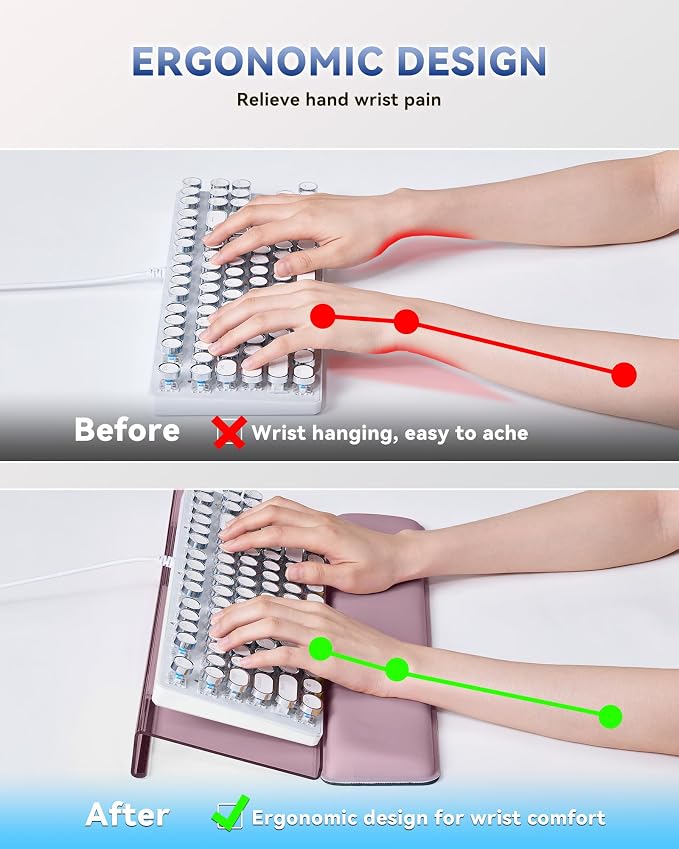 Laborio Computer Keyboard Wrist Rest Stand - Image 4