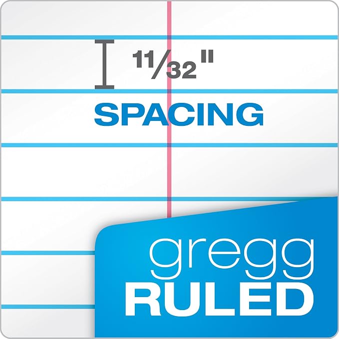 TOPS Steno Pads 4 Pack, Gregg Rule - Image 3