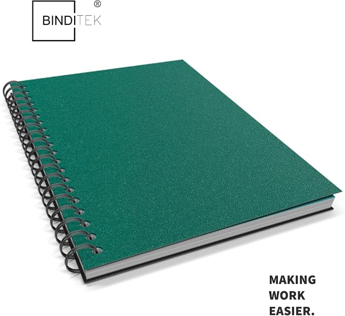 Binditek 25 Pack 12 Mil Sand-Textured Polycover, Plastic Binding Cover - Image 3