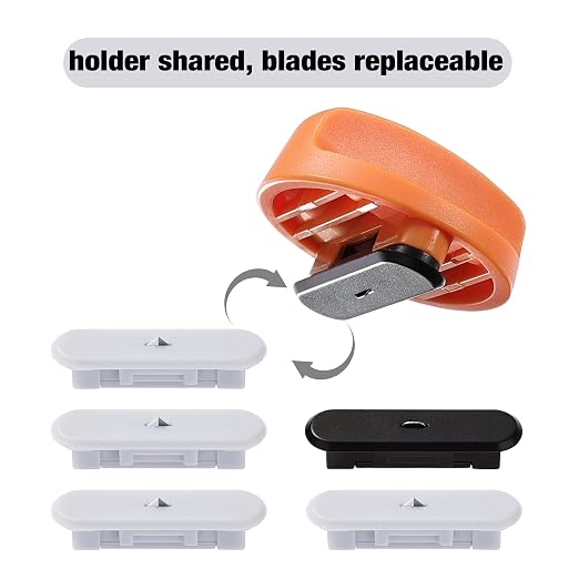 Likart 6-Pack Paper Cutter Replacement Blades kit, Portable Trimmer Cutting - Image 3