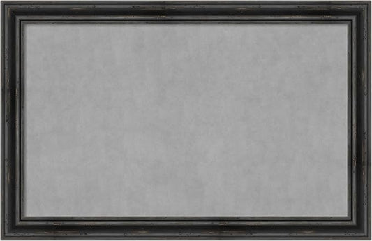 Amanti Art Black Framed Magnetic Board 29x45 Large Vision Board by AmantiArt