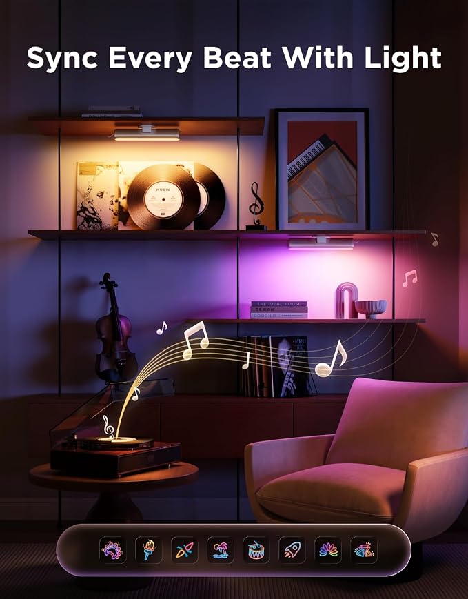 Govee Smart Light Bar, RGBICWW TV Lights - Image 4
