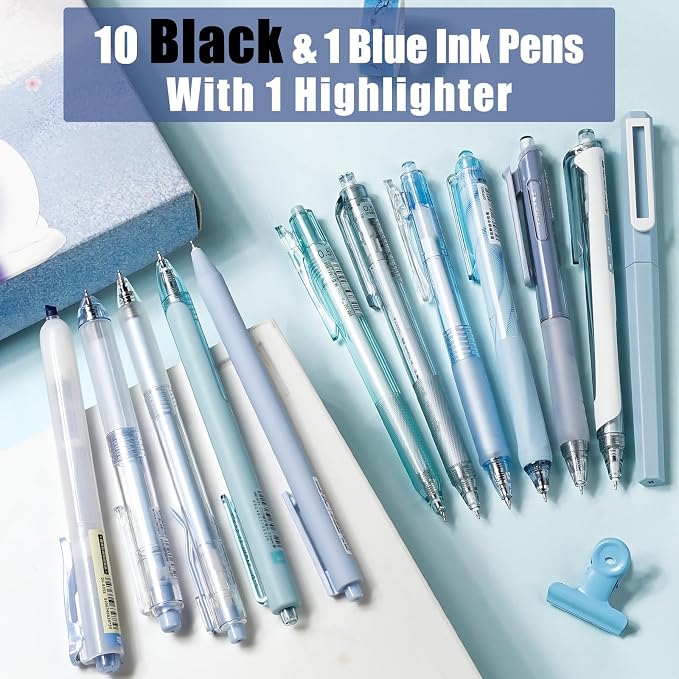 Four Candies Ocean Series Gel Pens, Cute School Office Supplies Aesthetic Desk - Image 2