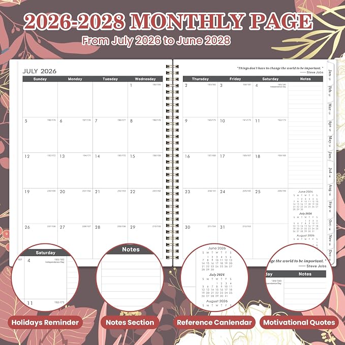 2026-2028 Monthly Planner - Image 3