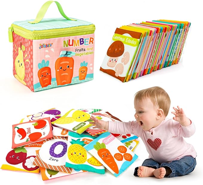 Jollybaby Reusable Soft Flash Cards by Jollybaby