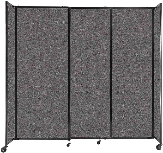 Versare Straightwall Sliding Portable Wall Partition | Freestanding Office by VERSARE
