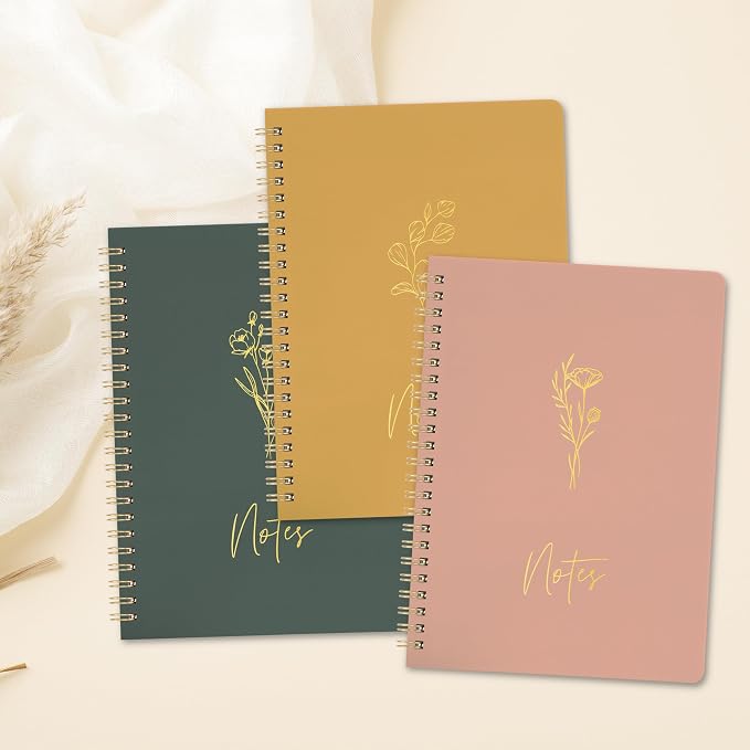 ZICOTO Aesthetic Spiral Notebook Set of 3 - Image 2