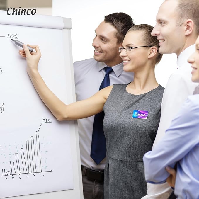 Chinco 30 Packs Magnetic Name Tags - Image 6