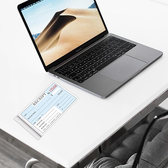 2 Packs Receipt Book with Carbon Copies, Receipt Book - Image 5