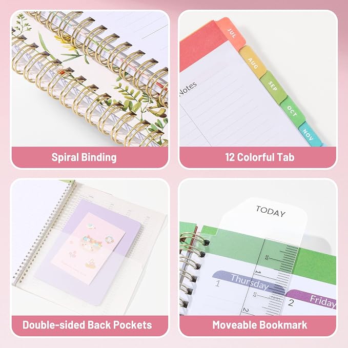 SUNEE Teacher Planner 2026-2027 Academic Year, 7 Periods Lesson Plan Book Jul - Image 6