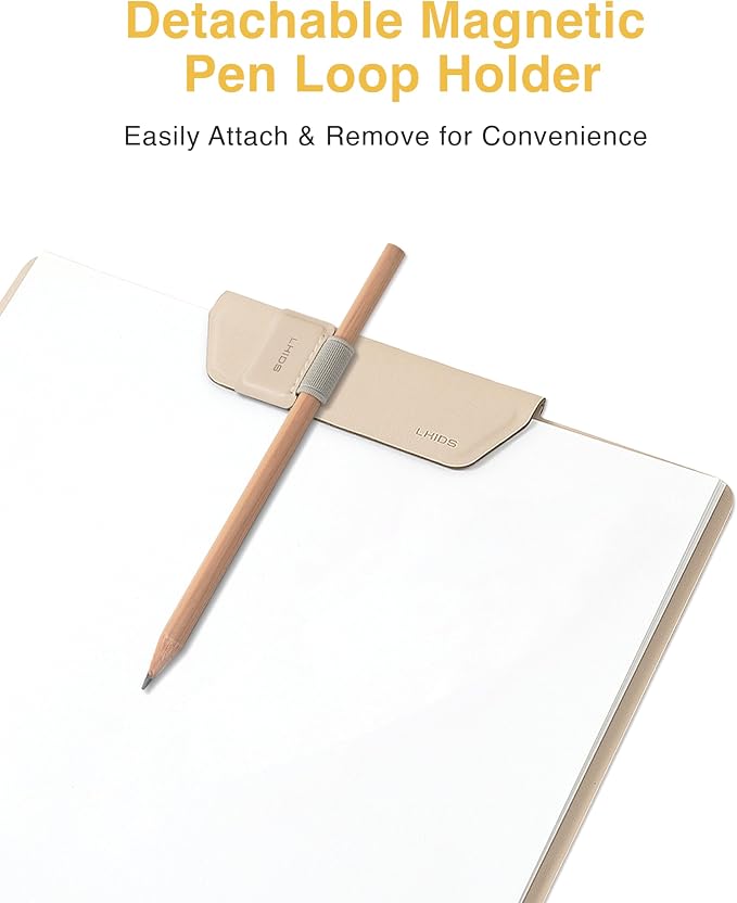 LHiDS Magnetic Clipboard – Slim Leather Writing Board - Image 3