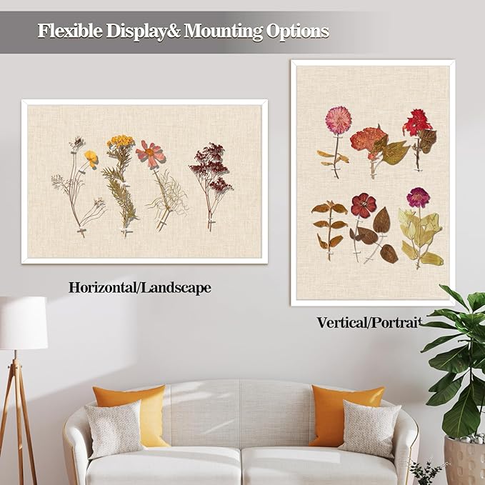 Miratino Large Bulletin Board, 36 /inchesx 24/inches White Cork Boards for Walls with Frame, Pin Display Board Vision Board for Home School Office Decor-DeskLoop Office