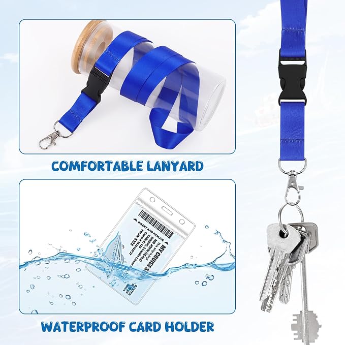 6 Pack Lanyards for Cruise Ship Cards - Image 5