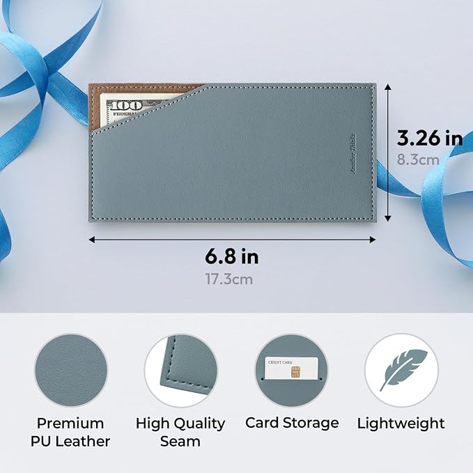 carrotez PU Leather Card and Cash Envelope - Image 4