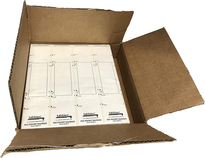 Tabbies File Pocket Handles, 9.63 X 2, 12 Sheets/Pack - Image 10