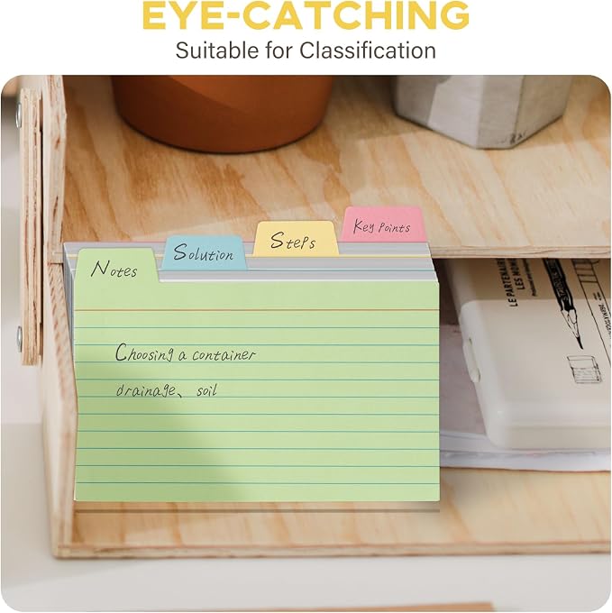 3x5 Index Cards Ruled Dividers - Image 6