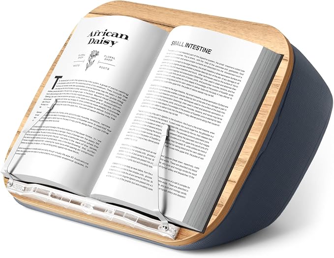 ERGONOV Lap Book Stand for Hands Free Reading Comfortable Reading Pillow Stand by ERGONOV