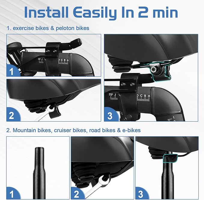 Noseless Bike Seat Cushion for Men & Women - Image 7