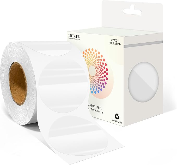 2 Inch Round Color Coding Labels by Unknown