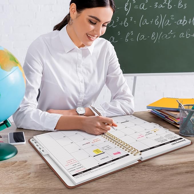 8.5" x 11" Academic Planner 2026-2027, Weekly & Monthly Calendar Planner Book - Image 7