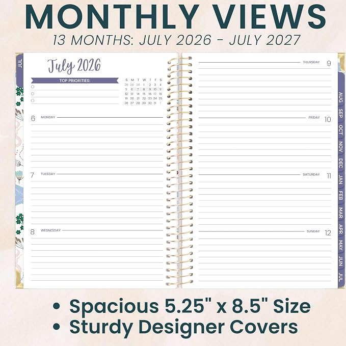 bloom daily planners HARDCOVER Planner 2026-2027 - Image 3