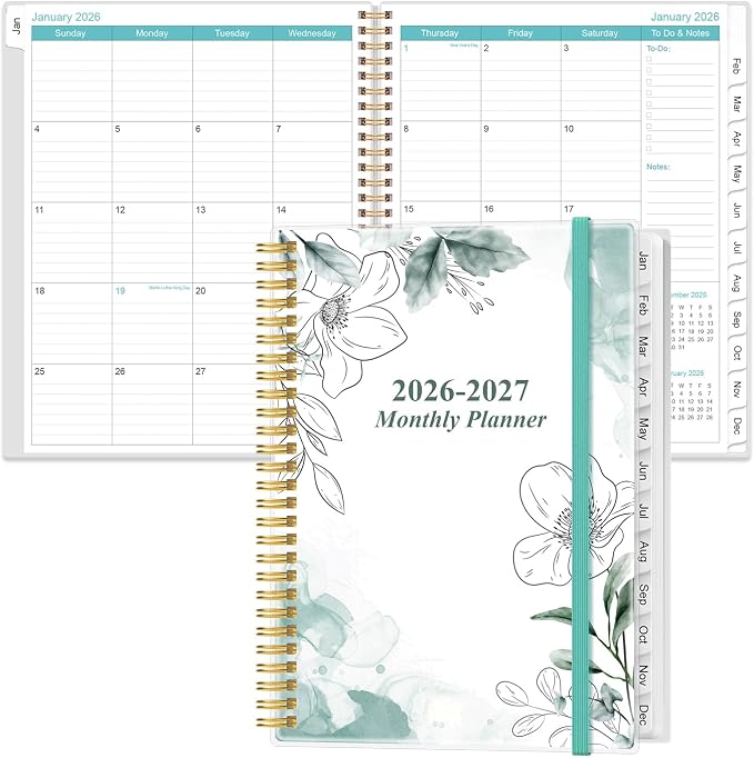 2026-2027 Monthly Planner by Heveboik