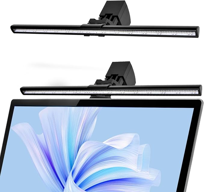 Computer Monitor Lamp, Screen Light Bar Eye Caring, Keyboard Lamp by Wodgreat