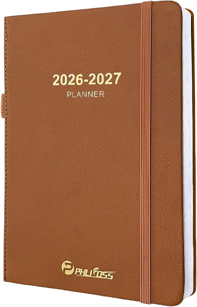 Daily Planner 2026-2027, One Page Per Day, Academic Calendar, Appointment Book by PHLIFOSS