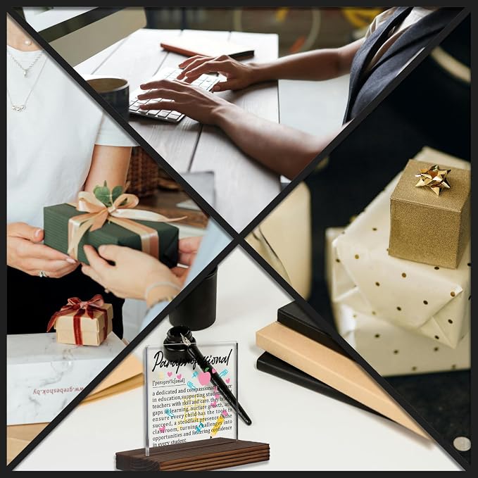 Paraprofessional Gifts, Thank You Desk Sign - Image 6