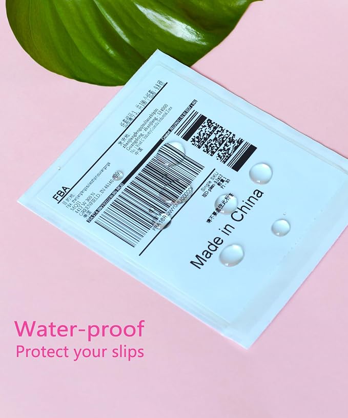 100 PCS 7.5"x 5.5" Clear Self-Adhesive Packing List Envelopes - Image 5