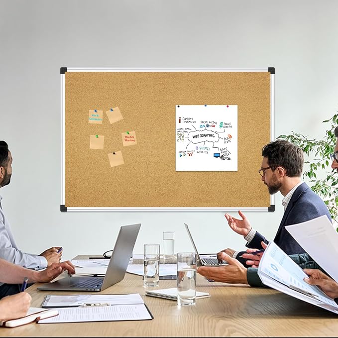 XBoard Cork Bulletin Board 48x36 inch - Image 4