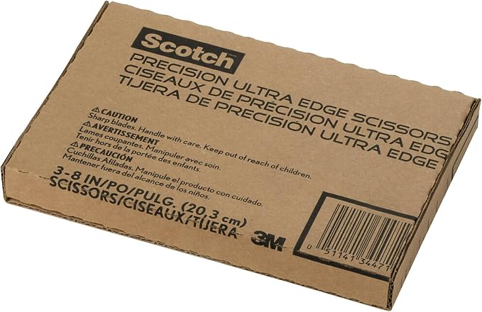Scotch Brand Precision Ultra Edge Scissors, Left- or Right-Handed, 8 Inch - Image 10