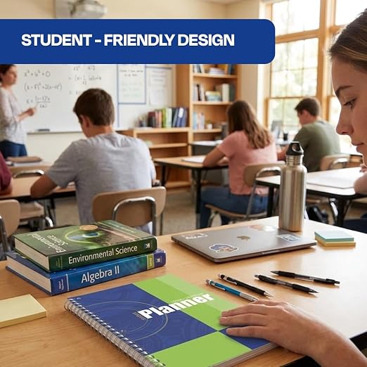 Hammond & Stephens Daily Student Assignment Planner, 7 x 11 Inches, 192 Pages - Image 6
