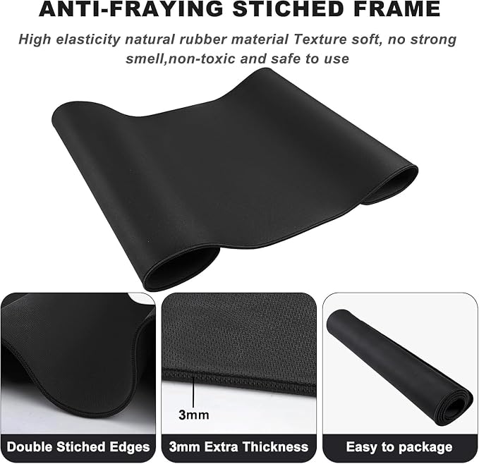 Large Mouse Pad, Desk Mat Large Office Desk Pad Gaming Mouse Pad - Image 5