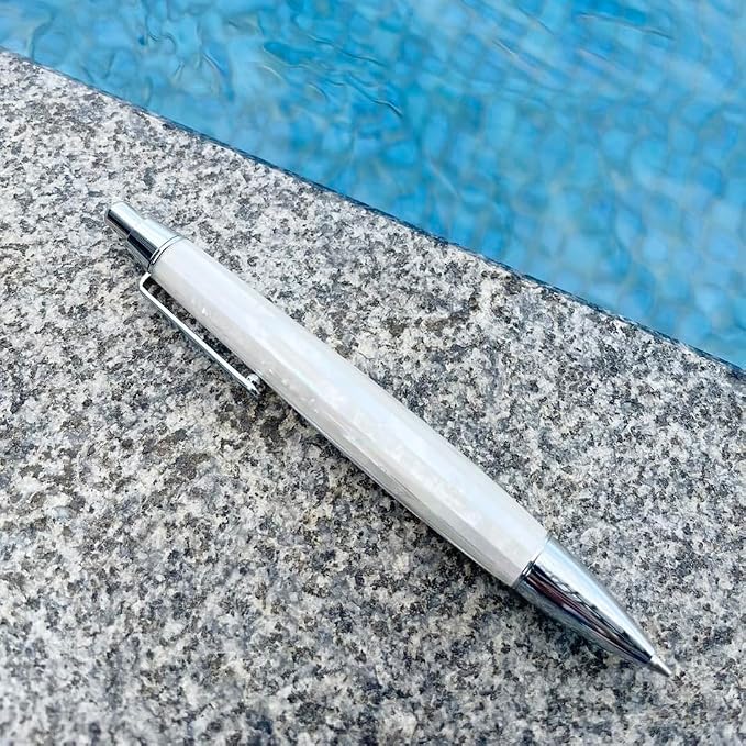 LACHIEVA LUX Mother of Pearl Mechanical Pencil 0.7mm, Elegant Metal Pencil - Image 6